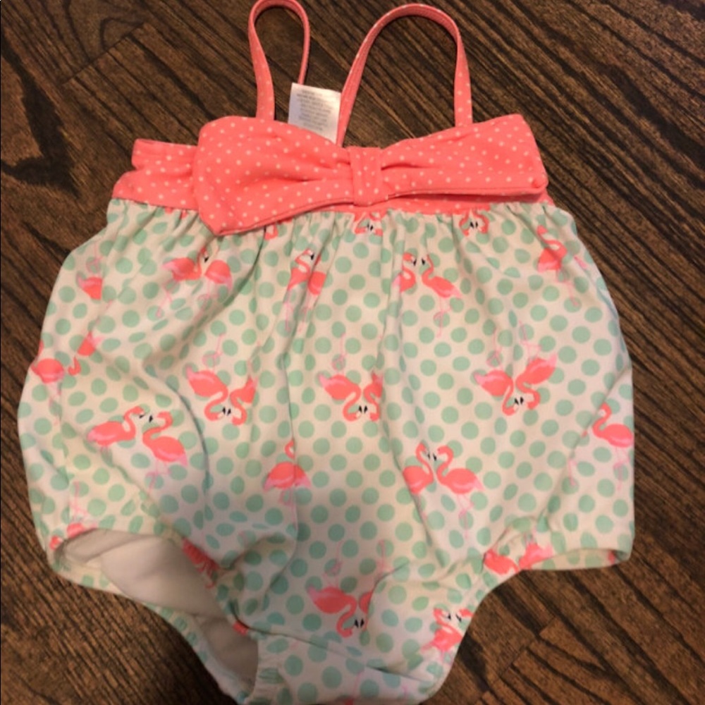 Flamingo bathing suit